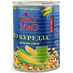 Кукурудза консервована ніжна ReD MaG